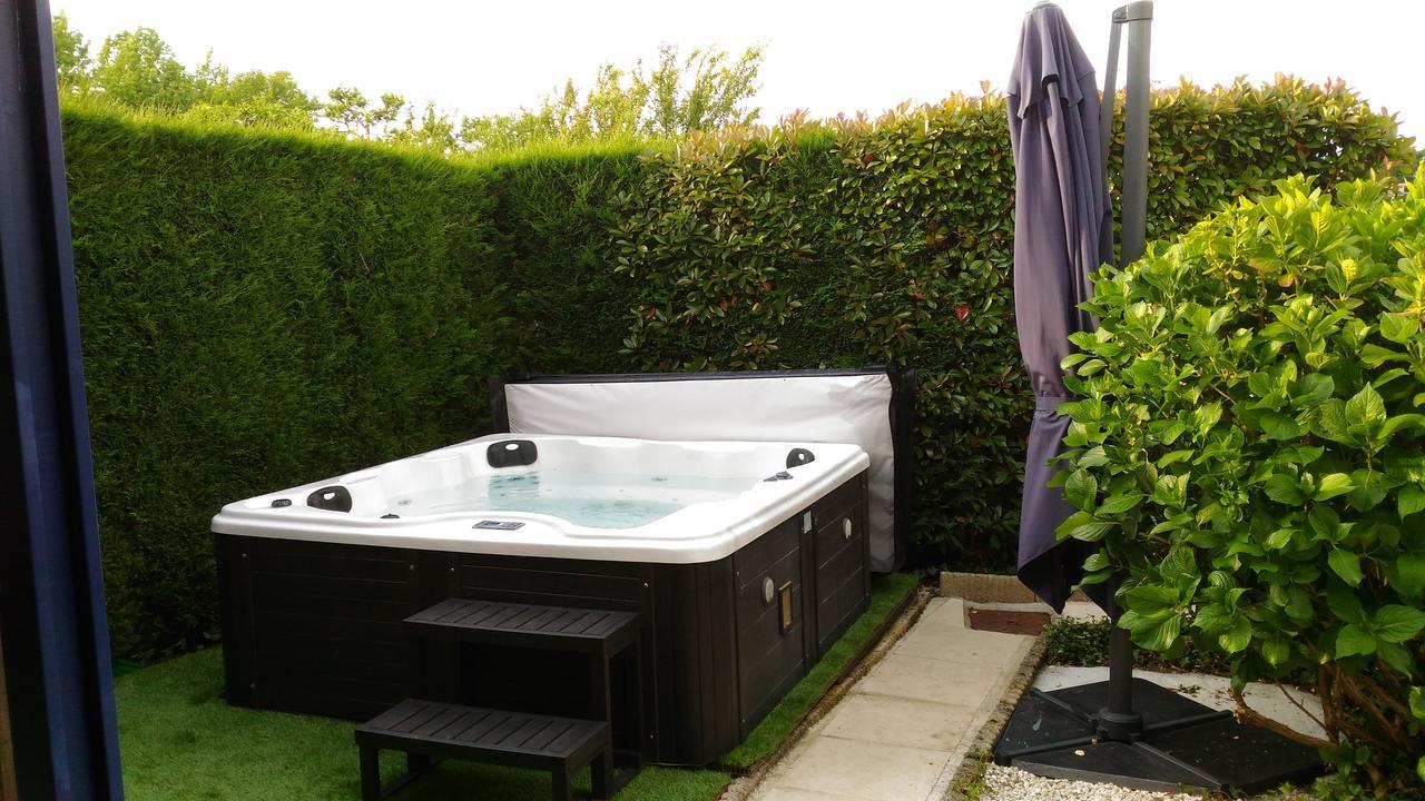 Chalet Zure Ondoan - Spa Et Piscine Chauffee Tarnos Esterno foto